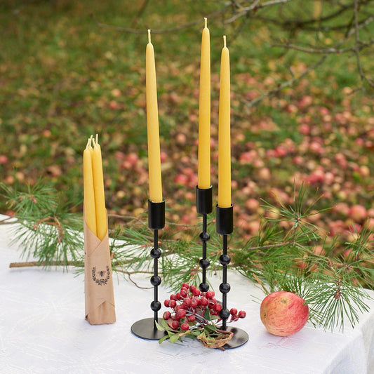 Beeswax Taper Candles (4 candles)