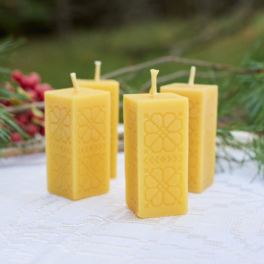 BeesWax Square Pillar Candle